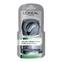 LOREAL маска для лица Магия Глины Детокс и Сияние 6 мл