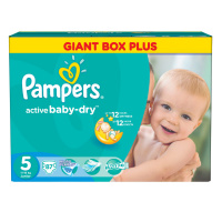 PAMPERS подгузники Active Baby 5 (11 - 18 кг) 87 шт
