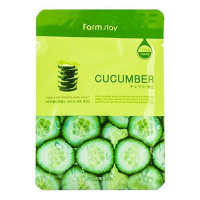 FARMSTAY тканевая маска для лица Cucumber с экстрактом огурца 23 мл