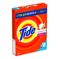 TIDE cтиральный порошок Для белого и цветного ручная стирка 400 г