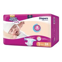 HELEN HARPER подгузники Baby 1 (2 - 5 кг) 24 шт
