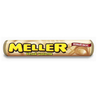 PERFETTI VAN MELLE ирис Meller с белым шоколадом 38 г