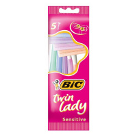 BIC станки для бритья одноразовые Twin Lady 5 шт