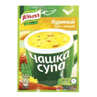 KNORR чашка супа куринный с лапшой 13 г