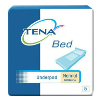 TENA простыни впитывающие одноразовые Bed Underpads Normal 60x60см 5 шт
