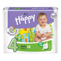 BELLA подгузники Happy 4 (8 - 18 кг) 12 шт