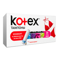 KOTEX тампоны Супер 24 шт
