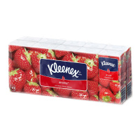 KLEENEX носовые платочки клубника 10 х 10 шт