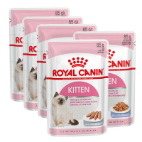 ROYAL CANIN влажный корм для котят Kitten (желе) 4 шт + Kitten (паштет) 1 шт