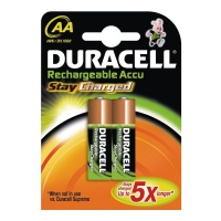 DURACELL аккумуляторы AA 2000 mAh 2 шт