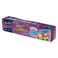 QUALITA Пакеты-слайдеры 3 литра 10 шт