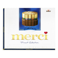 MERCI конфеты из молочного шоколада 250 г