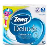 ZEWA туалетная бумага Deluxe 3 слоя 4 шт
