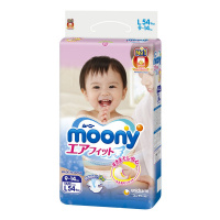 MOONY подгузники L (9 - 14 кг) 54 шт