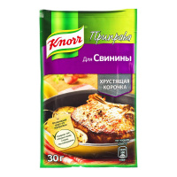 KNORR приправа Для Свинины Хрустящая Корочка 30 г