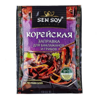 SEN SOY заправка для баклажанов и грибов по-корейски 80 г