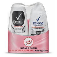 REXONA роликовый антиперсперант Антибактериальный эффект 50 мл + REXONA Men роликовый антиперсперант 50 мл