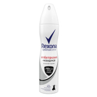 REXONA аэрозольный антиперсперант Антибактериальная и невидимая на черном и белом 150 мл