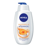 NIVEA гель для душа Крем Абрикос 750 мл
