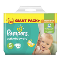 PAMPERS подгузники Active Baby 5 (11 - 18 кг) шт