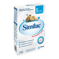SIMILAC молочная смесь Полноценное Развитие 1 с рождения 350 г