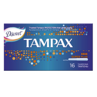 TAMPAX тампоны Super Plus 16 шт