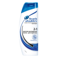 HEAD & SHOULDERS Шампунь 2 в 1 Укрепление волос мужской 400 мл