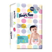 YOUR SUN подгузники L (9-13кг) 52 шт