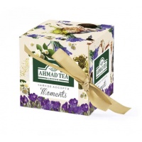 Набор Ahmad Tea  Moments черный листовой чай со вкусом и ароматом бергамота, 30 г + зеленый листовой чай со вкусом и ароматом жасмина, 30 г