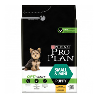 PRO PLAN сухой корм Small & Mini Puppy для щенков мелких пород 3 кг