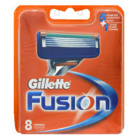 GILLETTE Cменные кассеты для бритья FUSION 8 шт