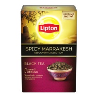 LIPTON чай черный листовой Spicy Marrakesh 85 г