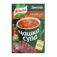 KNORR чашка супа мясной с сухариками По-Испански 19 г