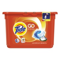 TIDE Гель для стирки в капсулах Альпийская свежесть 15 шт