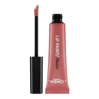 LOREAL жидкая губная помада Lip Paint 201 голливудский бежевый