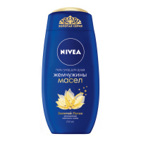 NIVEA гель для душа Жемчужины Масел золотой лотос 250 мл