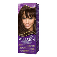 WELLATON Крем-краска для волос стойкая Темный дуб 5/0