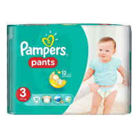 PAMPERS подгузники-трусики Pants 3 (6 - 11 кг) 32 шт