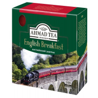 Ahmad Tea English Breakfast черный чай, 100 пакетиков