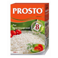 PROSTO рис Краснодарский круглозерный 500 г