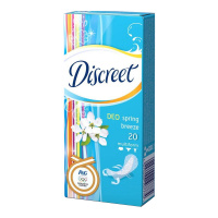 DISCREET ежедневные прокладки Deo Spring Breeze Multiform 20 шт