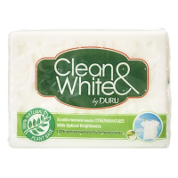 DURU мыло хозяйственное Clean&White Отбеливающее 125 г