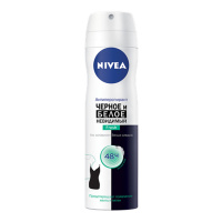 NIVEA дезодорант аэрозольный Чёрное и Белое Невидимый Fresh женский 150 мл