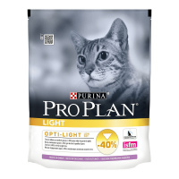 PRO PLAN сухой корм для кошек Light с индейкой 0,4 кг