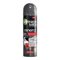 GARNIER Дезодорант аэрозольный Невидимый Черное Белое Цветное мужской 150 мл