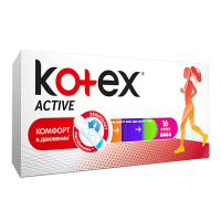 KOTEX тампоны Active Супер 16 шт