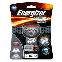 ENERGIZER Фонарь Vision HD + Focus Headlight +3 батарейки типа ААА