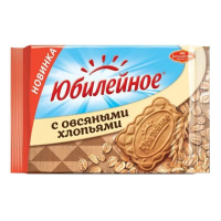 ЮБИЛЕЙНОЕ печенье С овсяными хлопьями 313 г