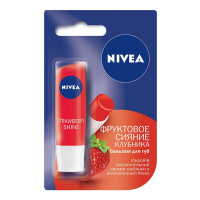 NIVEA бальзам для губ Фруктовое Сияние клубника 5 г