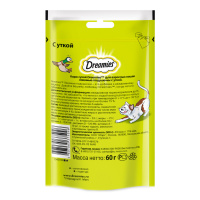 DREAMIES лакомство для кошек с уткой 60 г